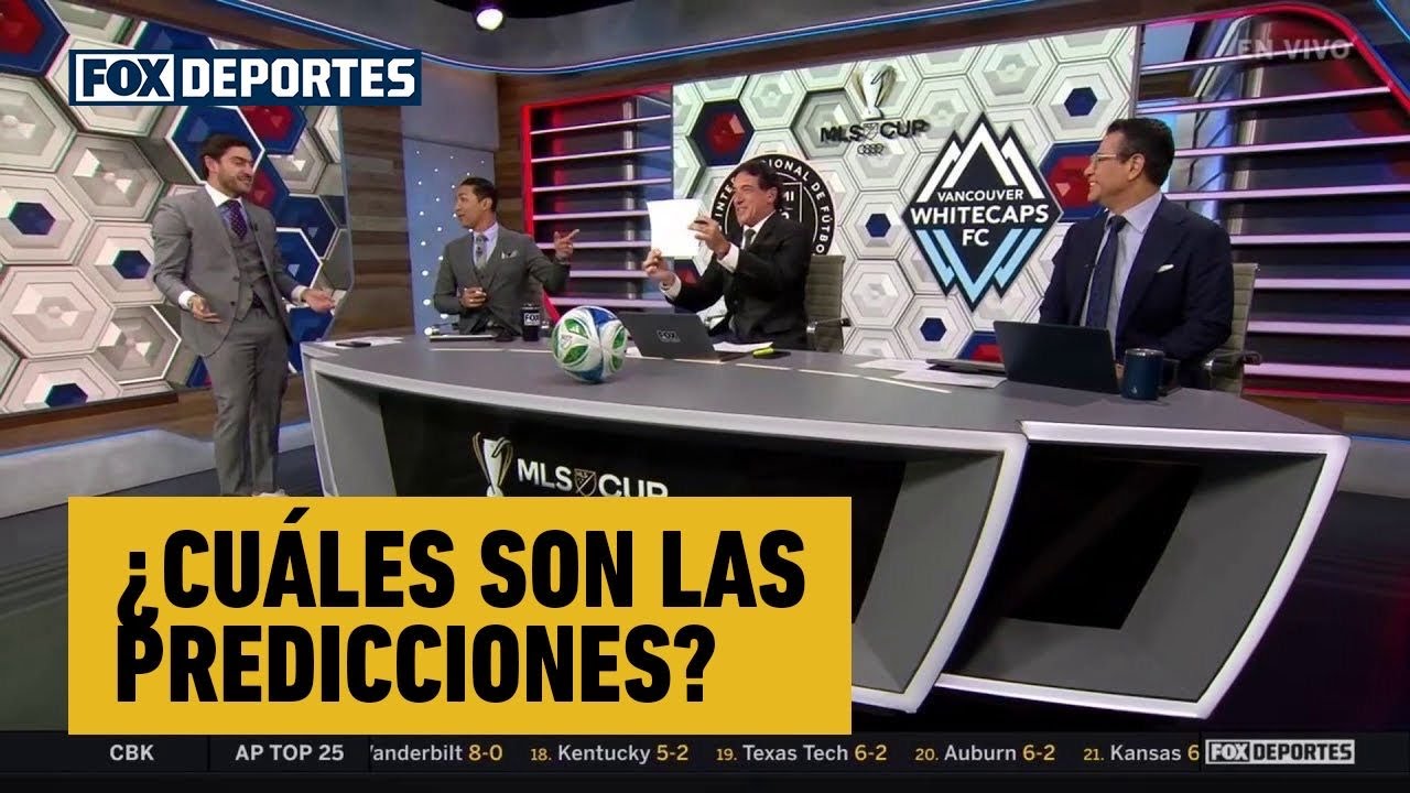🔮⚽️ ¿CUÁLES SON LAS PREDICCIONES? Vancouver Whitecaps y Inter Miami | MLS Cup