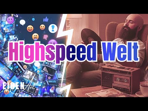 Highspeed Welt (Official Video) - Digitale Hektik vs. Analoge Gemütlichkeit 📱☎️ | EigenArt