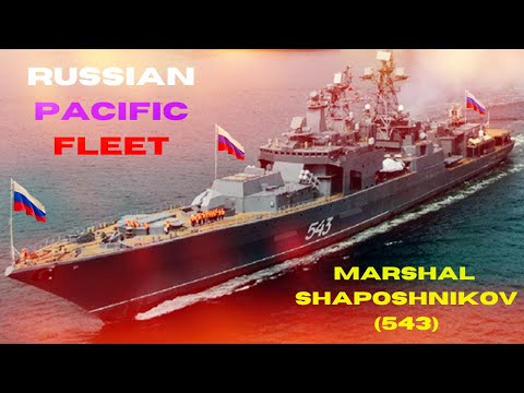 Russian Navy's Mighty Destroyer Marshal Shaposhnikov (543) Enter the Red Sea | @B2BEA