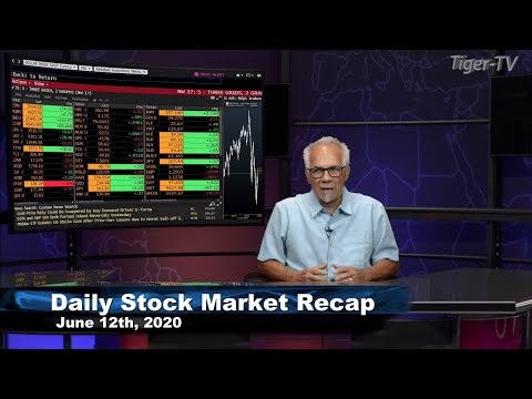 June 12th, Daily Stock Market Recap with Tom O'Brien - 2020