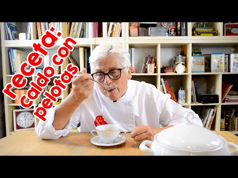 Caldo con pelotas | Receta Navideña, rápida y reconstituyente