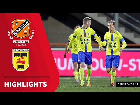 Samenvatting FC Volendam - SC Cambuur (02-04-2021)