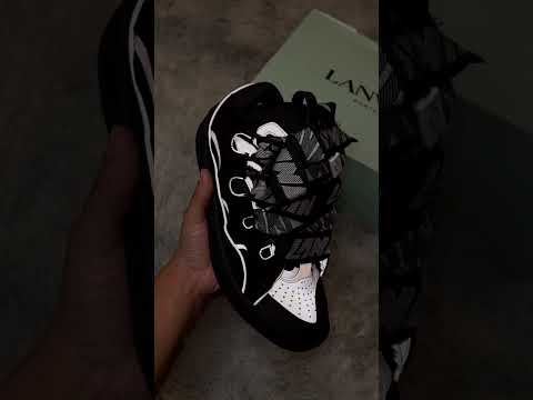 BLACK RELECTIVE LANVINS FROM CNFANS 😍 #shorts #lanvin  #sneakers #shoes #streetwear