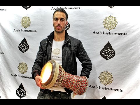 Ceramic Solo Darbuka Made By Hassan from Egypt