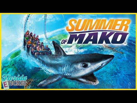 Florida E-Ticket - 'SeaWorld's Summer of Mako' - July 16, 2016