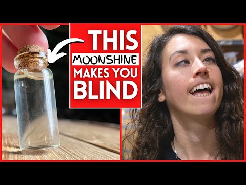 How does bad MOONSHINE make you go BLIND?