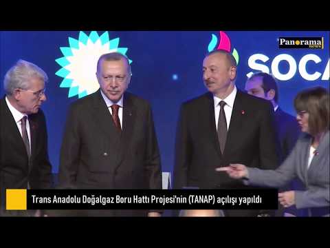Trans Anadolu Doğalgaz Boru Hattı Projesi'nin TANAP açılışı yapıldı