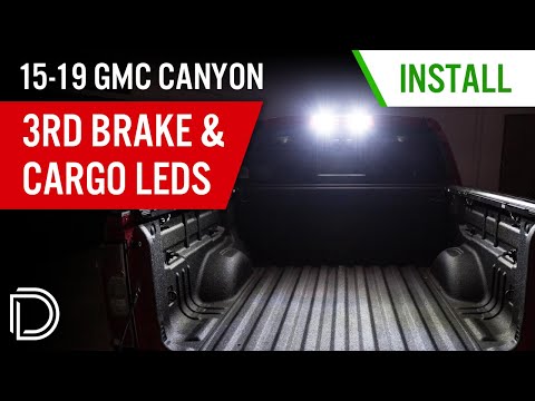 How to Install 2015-2022 GMC Canyon 3rd Brake and Cargo Light LEDs | Diode Dynamics