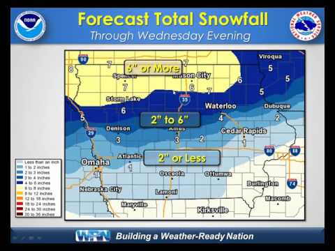 NWS Weather Briefing for January 22, 2017