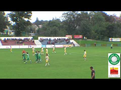Lechia Dzierżoniów - Polonia-Sparta Świdnica - gol Kamila Śmiałowskiego na 0:1 - HD!