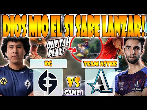 EG VS TEAM ASTER BO3[GAME 1]ELIMINACIÓN -PAKAZS, WISPER, MATTHEW VS SUMAIL -RIYADH MASTERS 2023-DOTA