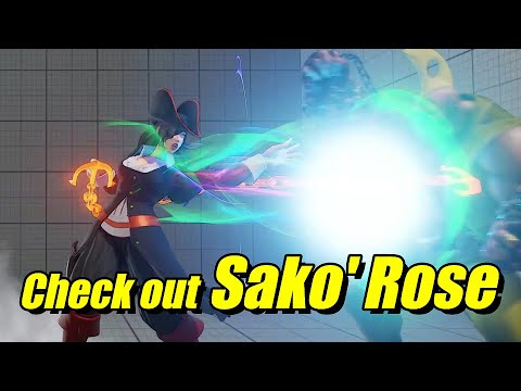 Street Fighter V: Sako (Rose) VS Fuudo-kids (Birdie)