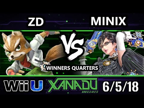 S@X 253 Smash 4 - ZD (Fox) Vs. Minix (Bayonetta) - Wii U Winners Quarters