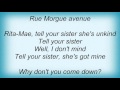 Lloyd Cole - Tell Your Sister Lyrics