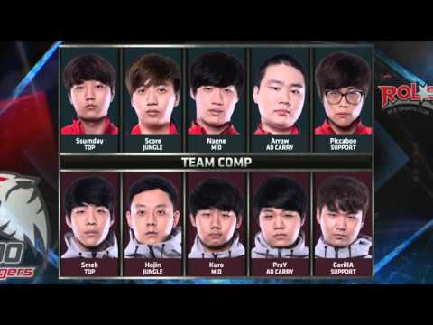 [Highlights] LoL Worlds 2015 - Quarterfinals - KT Rolster vs KOO Tigers