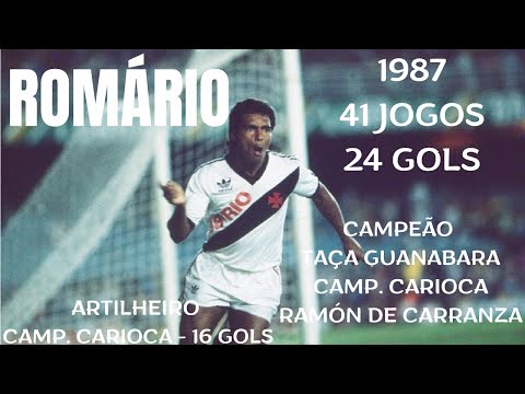 ROMÁRIO GOLS PELO VASCO EM 1987