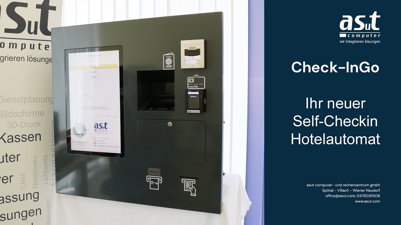 asut.Check-InGo ist Ihr neuer Self-Checkin Hotelautomat | asut computer