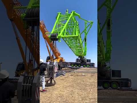 Lengthening boom crane commissioning process- Good tools and machinery make work easy
