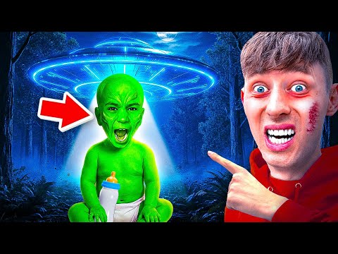 LITTLE BOY TURNS INTO AN ALIEN BABY! 😱