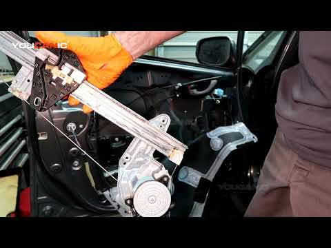 2007-2013 Honda Fit Remove and Reinstall Window Regulator