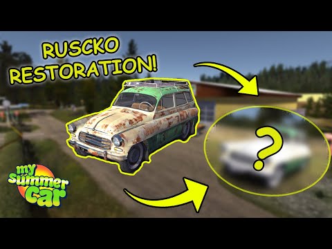 I repaired Ruscko! Ruscko Restoration | My Summer Car #15