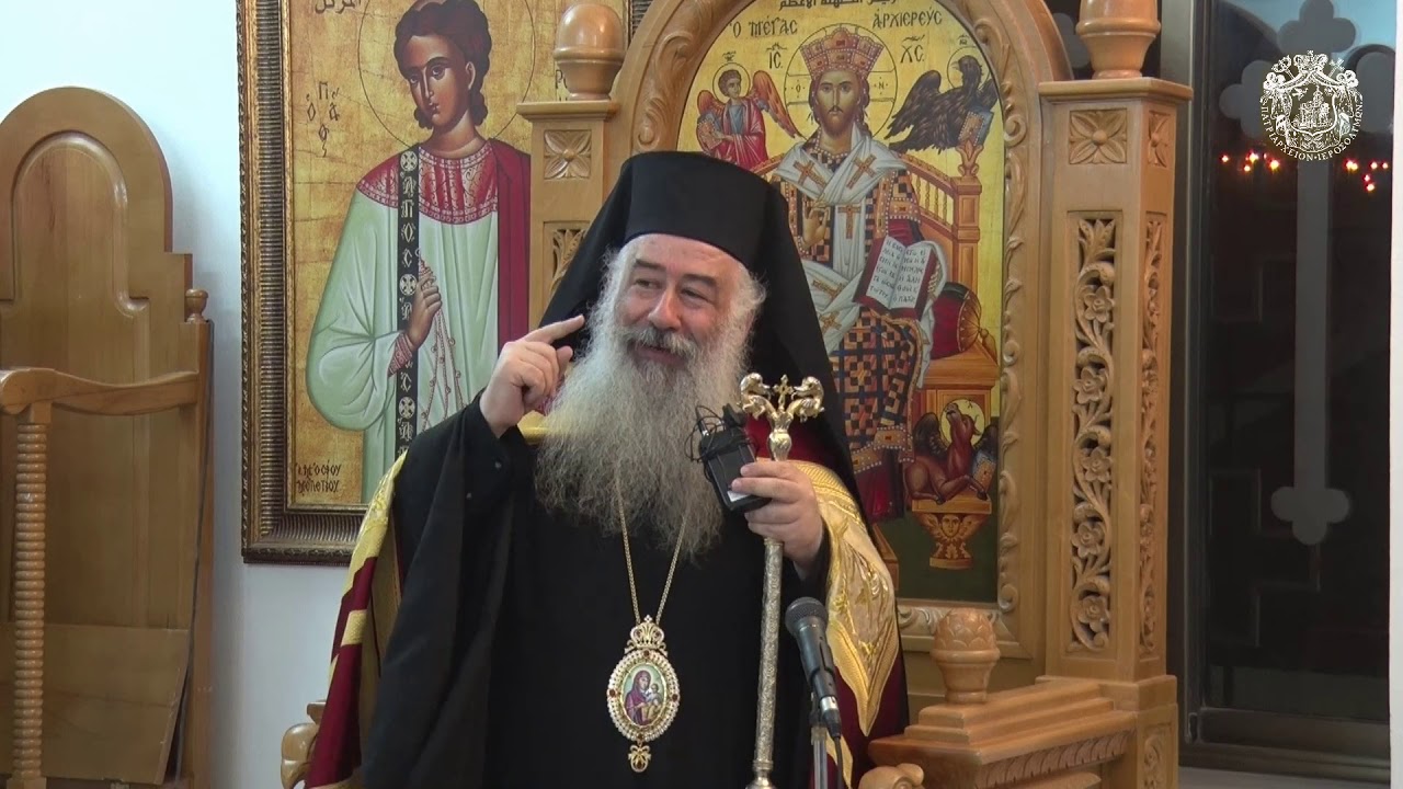 عظة غروب عيد النبي إيليا 2019