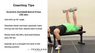 521. Eccentric Dumbbell Bench Press (:05sec)