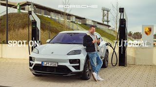 Porsche How to charge your all-electric Macan via app Tutorial