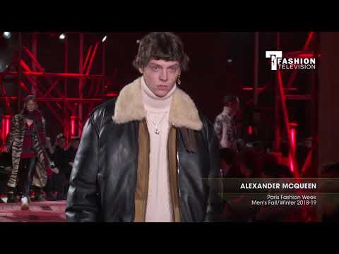 ALEXANDER MCQUEEN Paris Fashion Week Men's Fall/Winter 2018-19