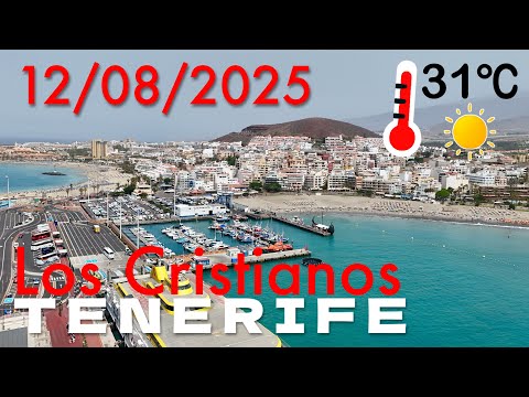 Tenerife - Los Cristianos 12/08/2025 31°C ☀️