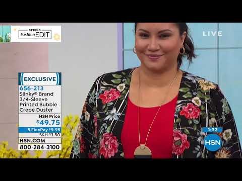 HSN | Slinky Brand Fashions 02.21.2019 - 06 AM