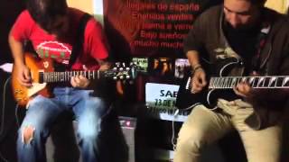 Luna de Barro Noche Toledana (mago de oz) guitar cover ensayo