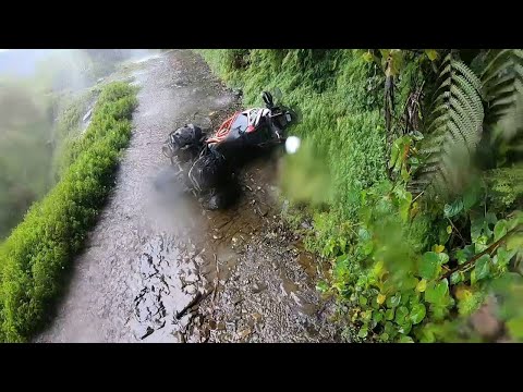 Riding and Falling on Bolivia's Death Road