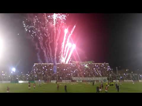 Recibimiento de sportivo Desamparados..  Desamparados vs gimnasia de Mendoza