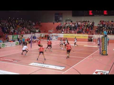TV Rottenburg (TVR) gegen Moerser SC | DVV-Pokal | 13.11.2013 | Matchball