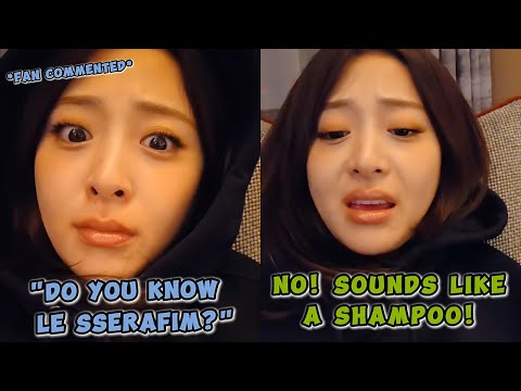 Fans attempted to anger YUNJIN on weverse live and failed miserably! 😂😆