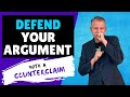 Discover How to Write a Counterclaim Paragraph & Defend with Rebuttal