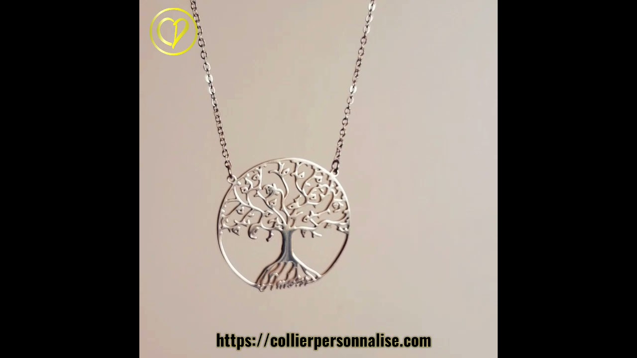 collier arbre de vie amour