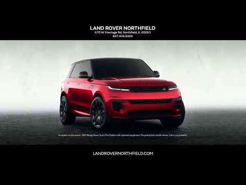 Discover the New Range Rover Sport at Land Rover Northfield | Unparalleled Luxury and Performance