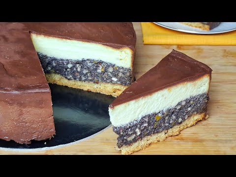 CHEESE MAKOWIEC on shortcrust pastry, for Sundays and holidays