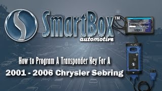 How to Program a Transponder Key to a 2001 - 2006 Chrysler Sebring