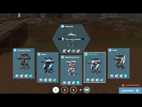 War Robots: Fafnir, Raven, Hawk, Ao Jun, Murometz | WR Gameplay