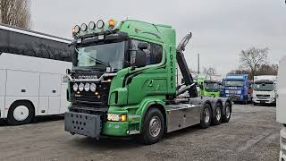 Scania R560 LB8X4X4HSA JOAB Blatt/Luft Lenkt/Lift Winterdienst hook lift truck | Image 4 - Autoline