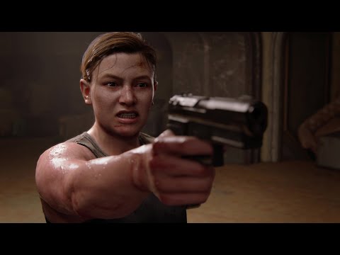Ellie vs Abby (Theater Fight) The Last of Us Part 2 Remastered (PS5 4K HDR)