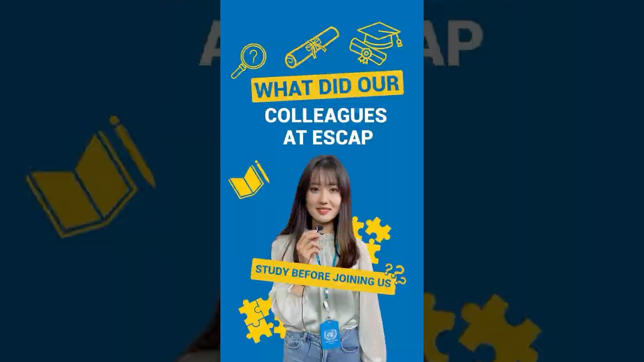 What did our colleagues study before joining ESCAP? – Part 2