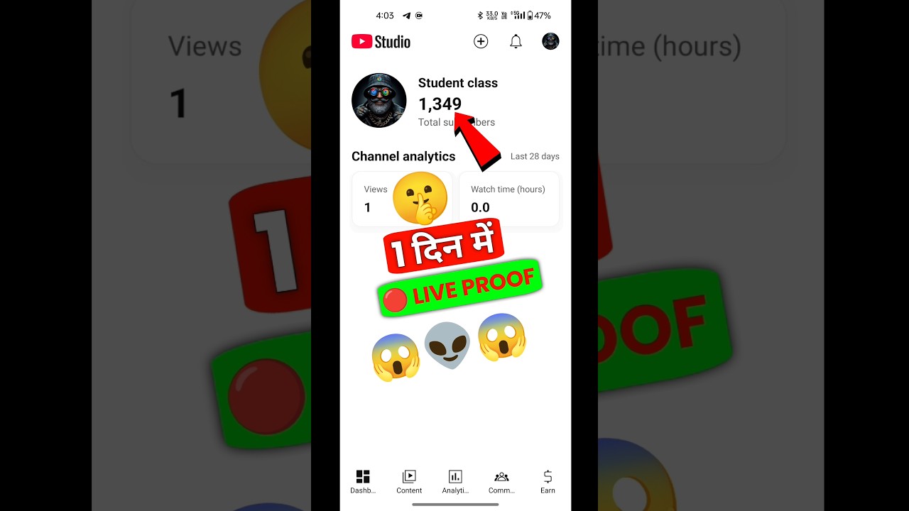 📢Yt Studio का Setting ON करते 1k Subscriber✅| Subscriber kaise Badhaye | How To Increase Subscribers