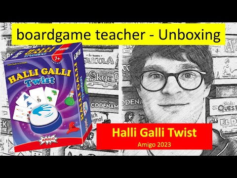 Halli Galli Twist (Amigo 2023) Unboxing Brettspiel
