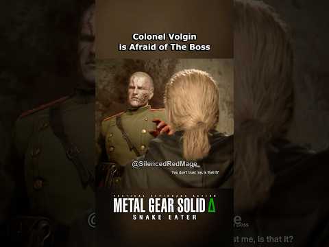 Volgin is Afraid of The Boss #metalgearsolid #mgs3