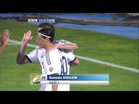 Gol de Higuaín (0-1) en el Getafe CF - Real Madrid Jornada 2