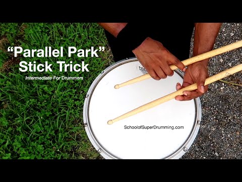 INTERMEDIATE FOR DRUMMERS | Parallel Park Stick Trick Breakdown